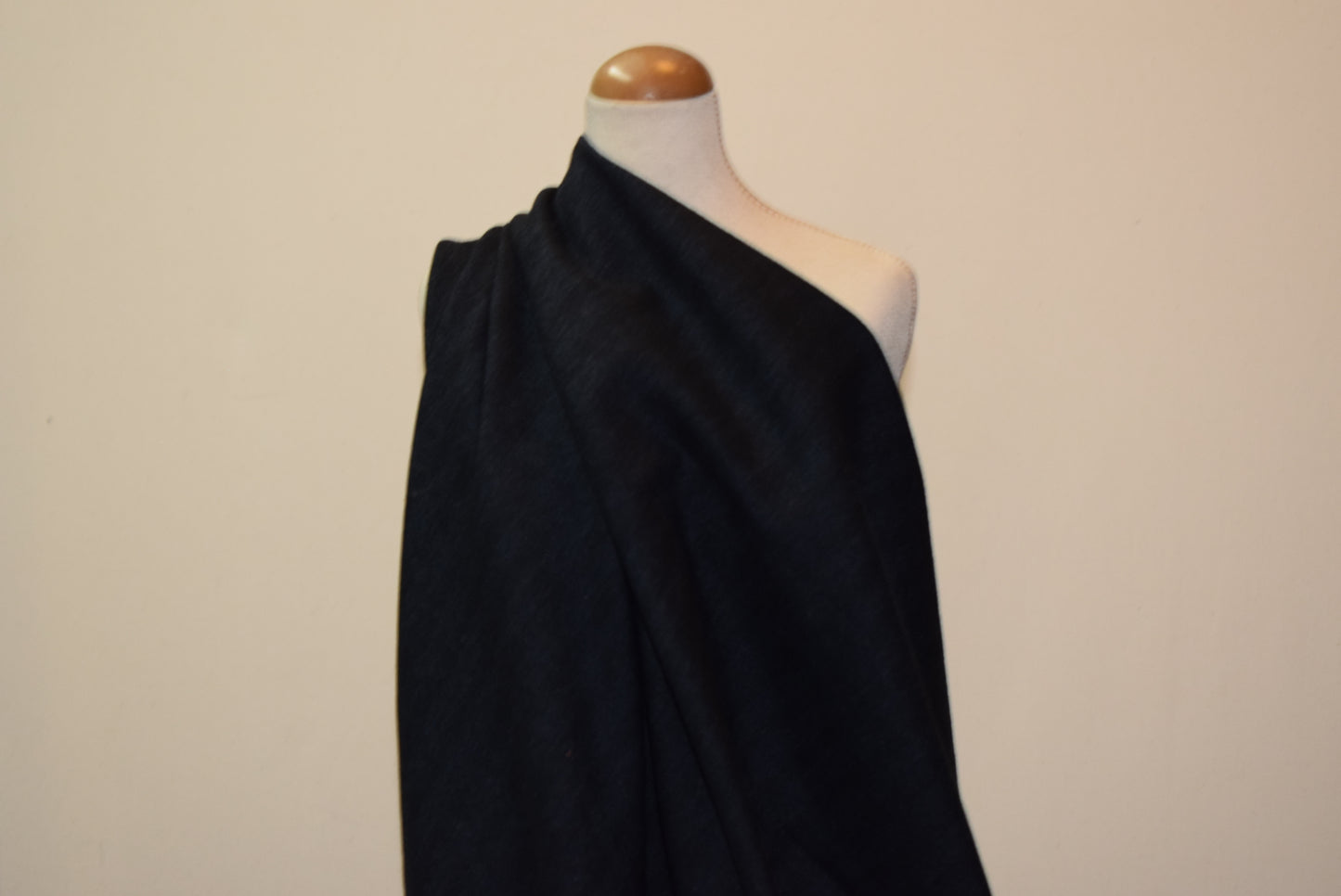 Grey/Blue Herringbone