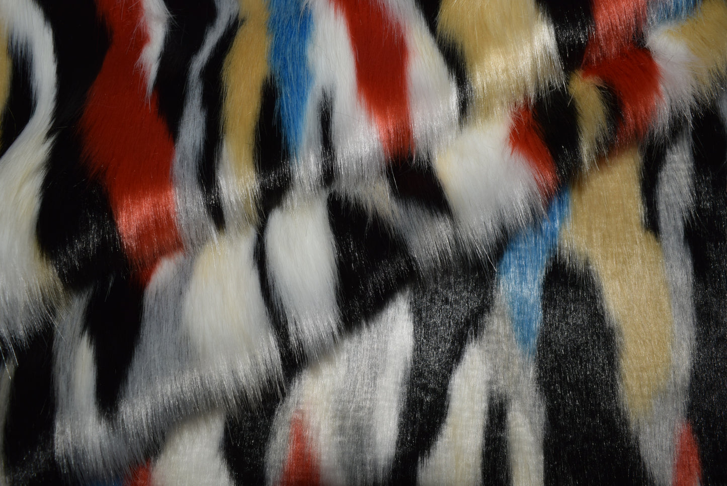 Multi Ripple Premium Faux Fur
