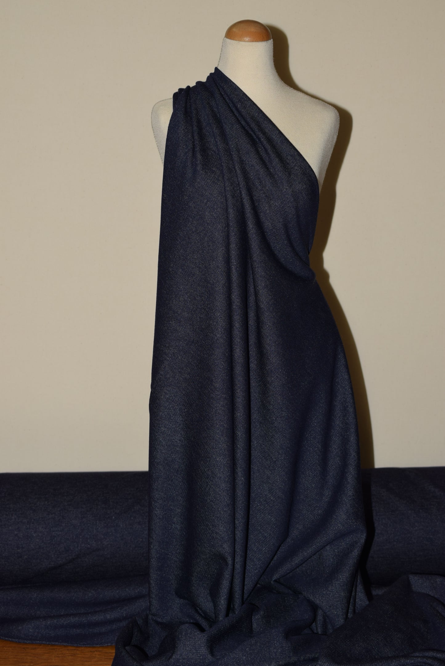 Fine Loopback Jersey - Navy