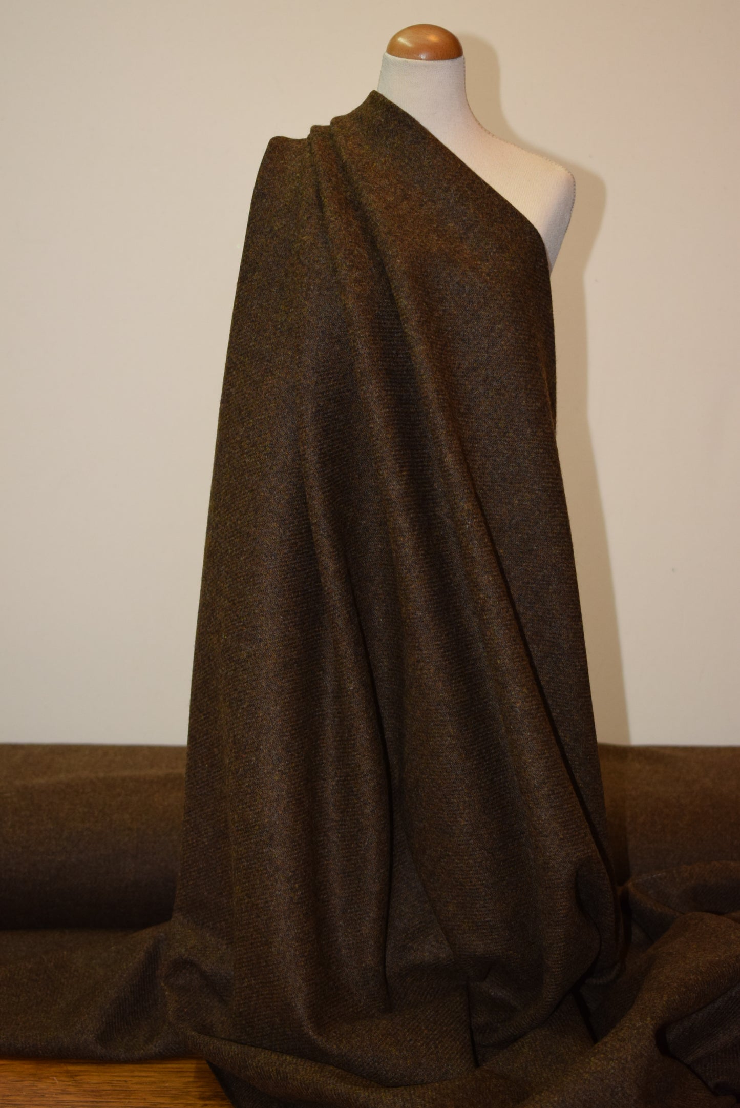 Peat Melange Tweed