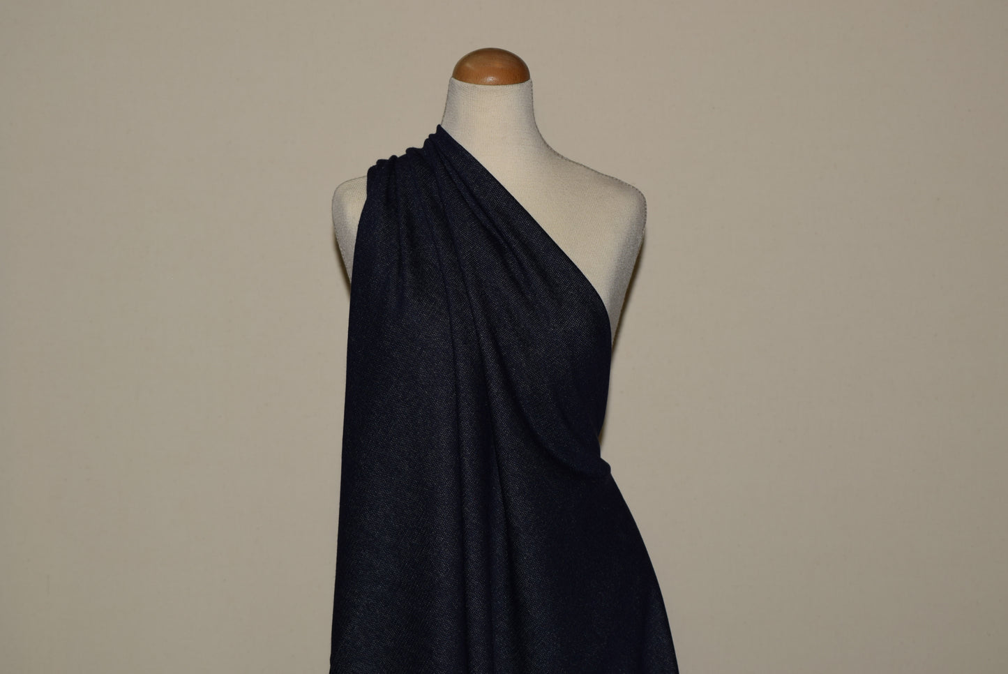 Fine Loopback Jersey - Navy