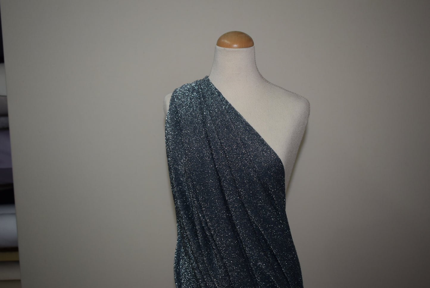 All-Way Stretch Lurex - Midnight