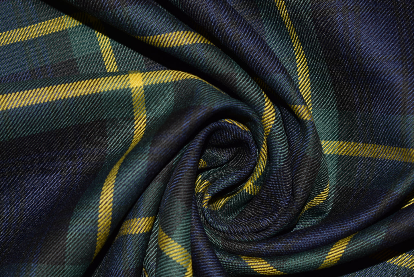 Gold/Blue/Green Tartan