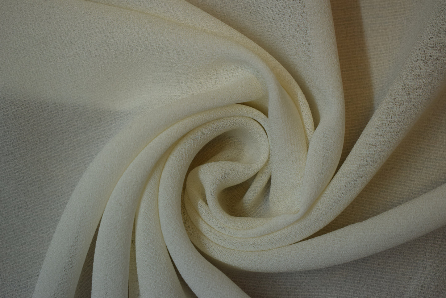 Stretch Silk Surah - Cream