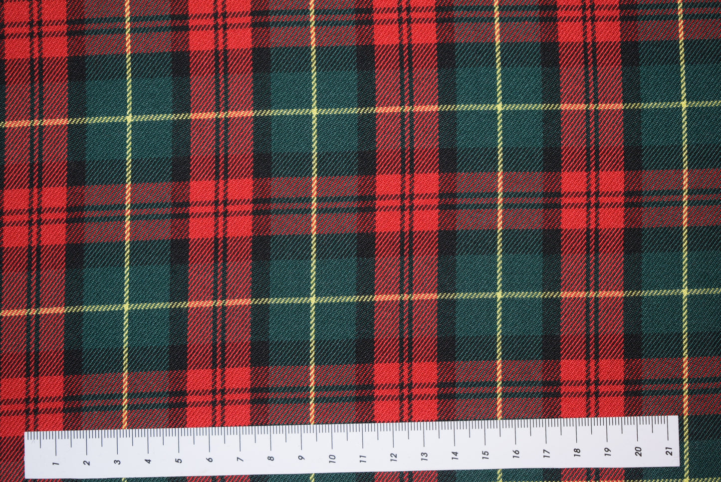Tartan Check - Red/Green