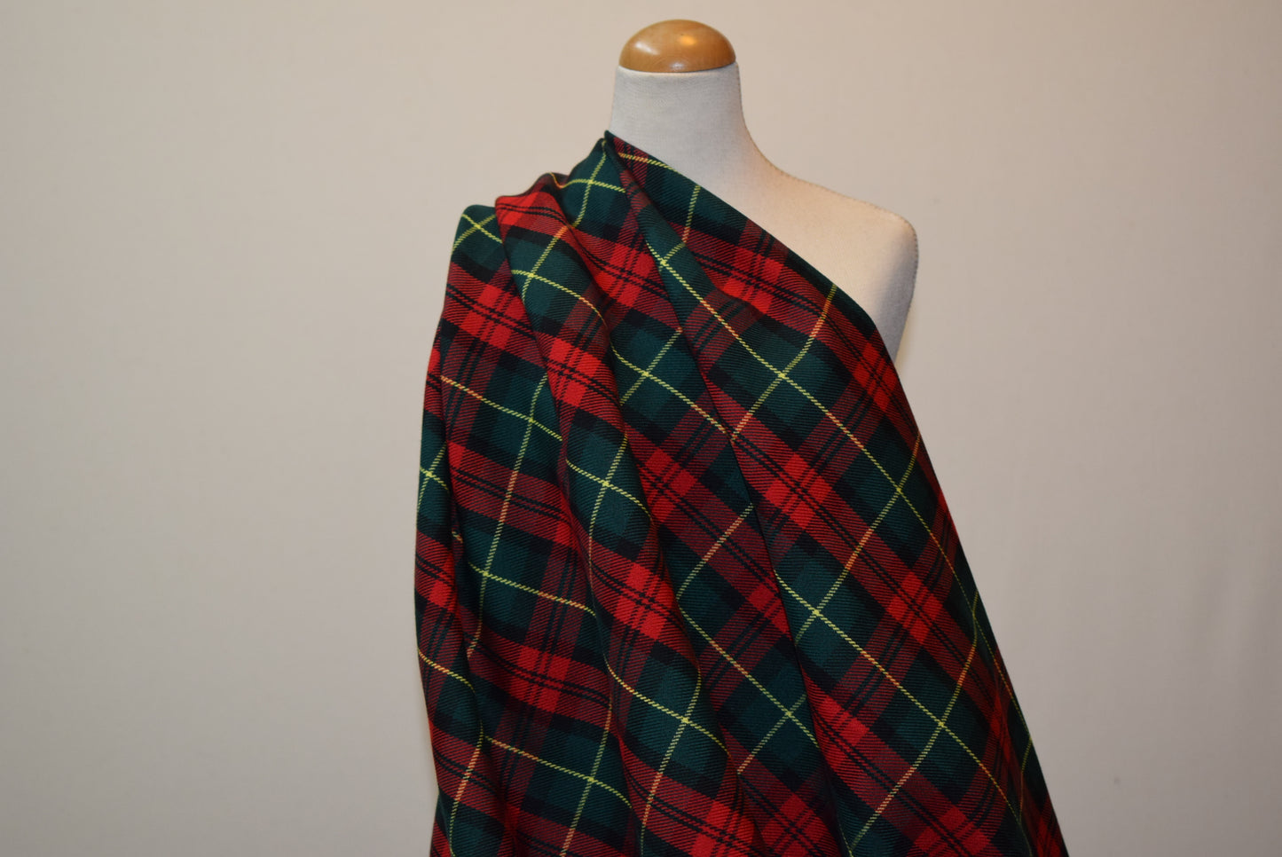 Tartan Check - Red/Green