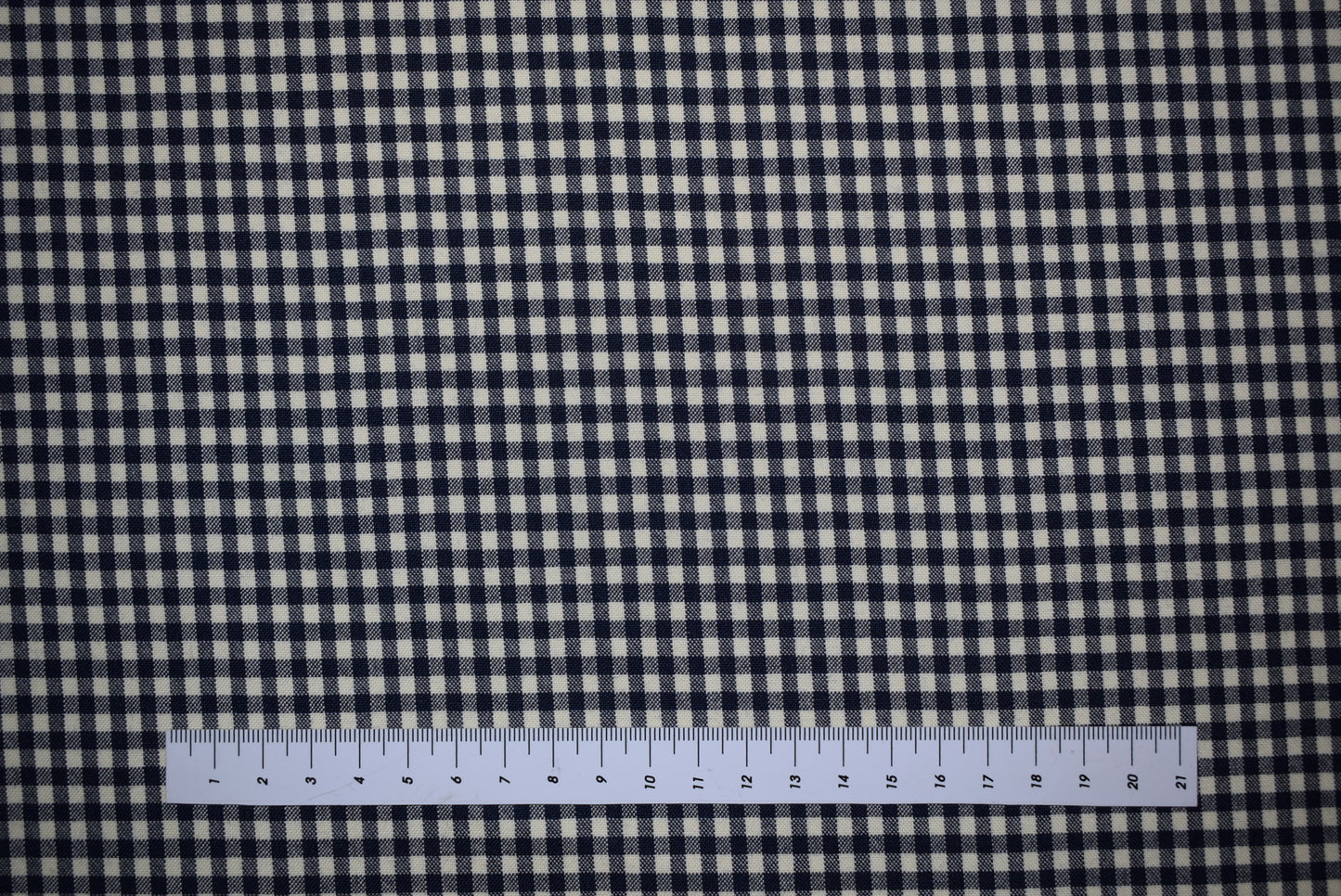 Gingham/Stone Showerproof Poplin