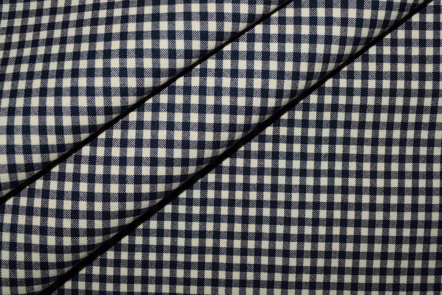 Gingham/Stone Showerproof Poplin