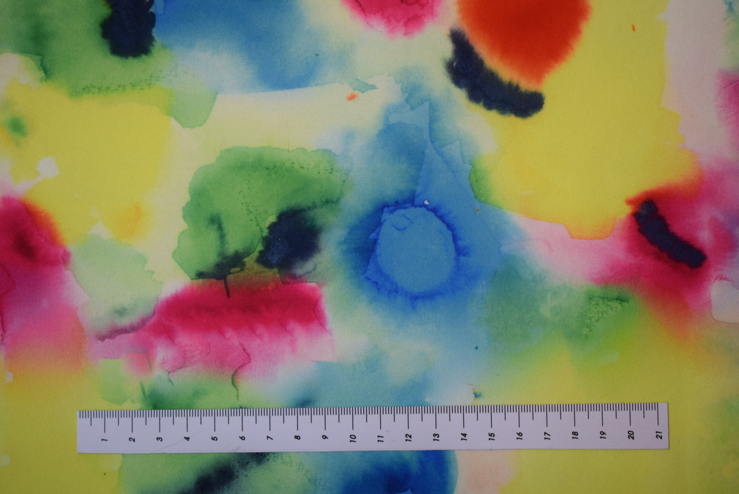 'Watercolour' Shell Fleece