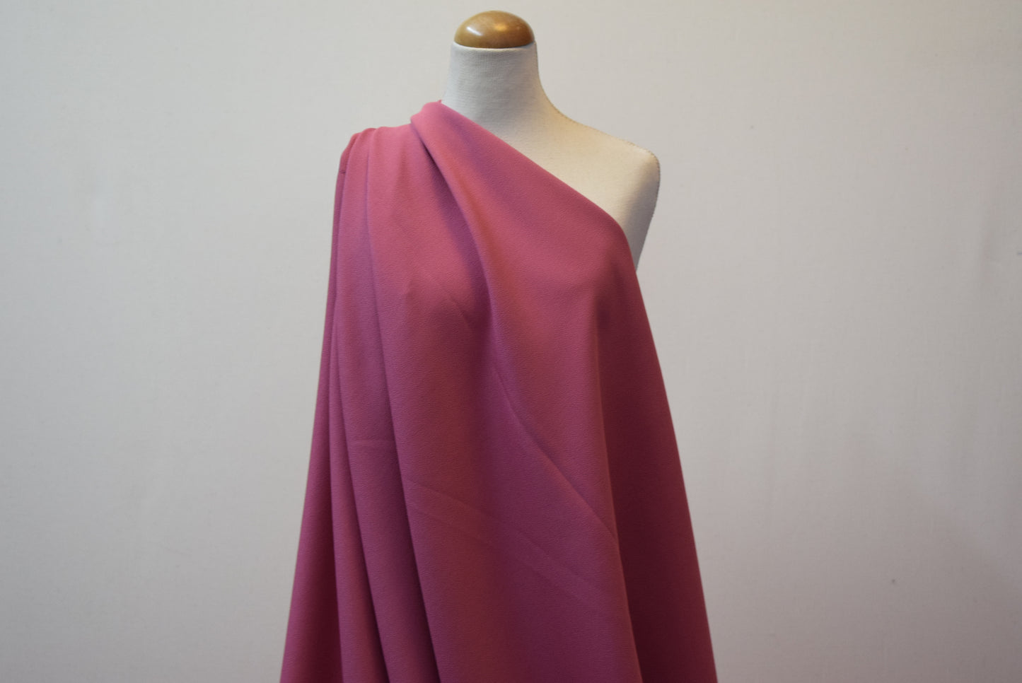 French Navy Silk Mix Crépe De Chine