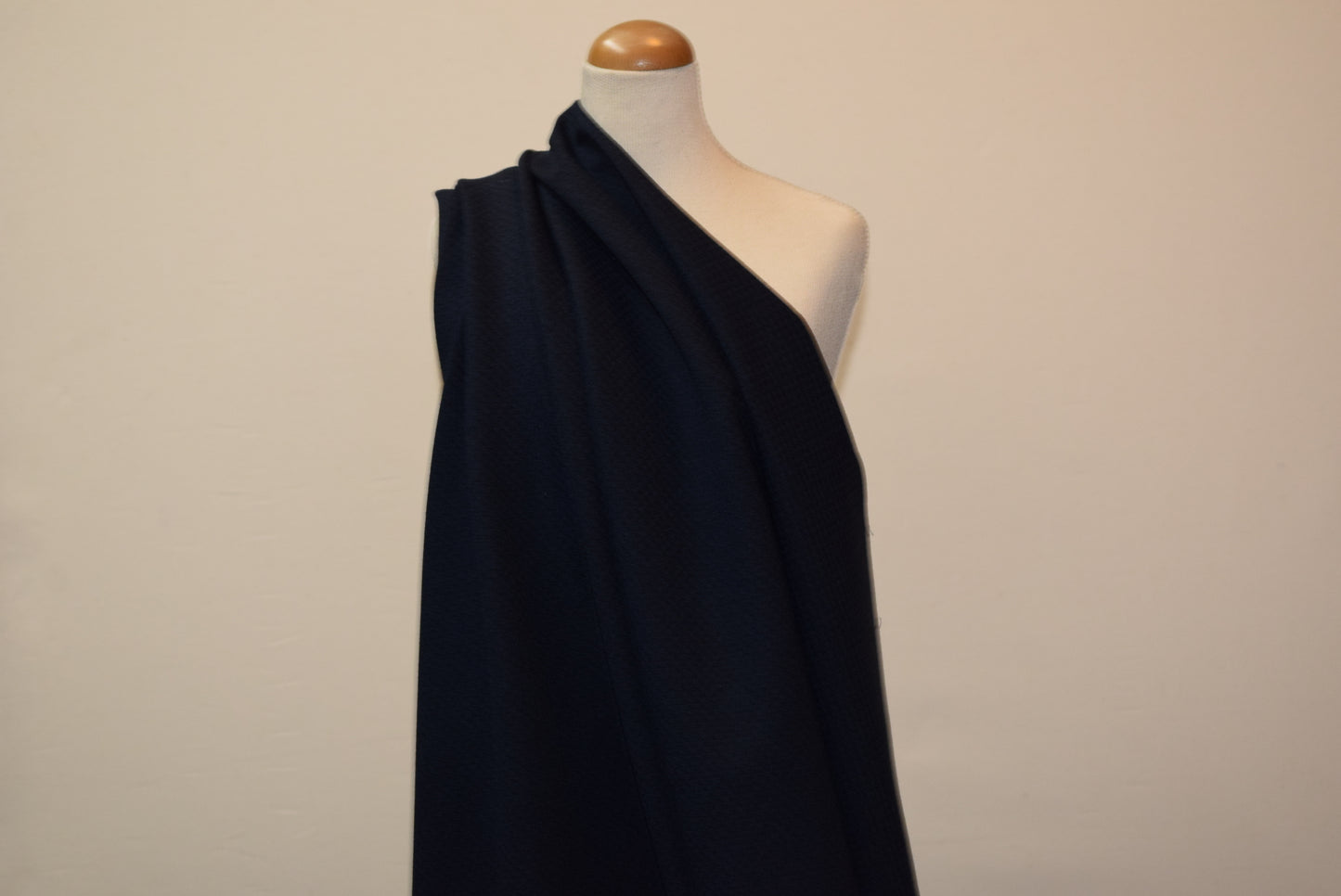 Navy Self Colour Puppytooth Suiting