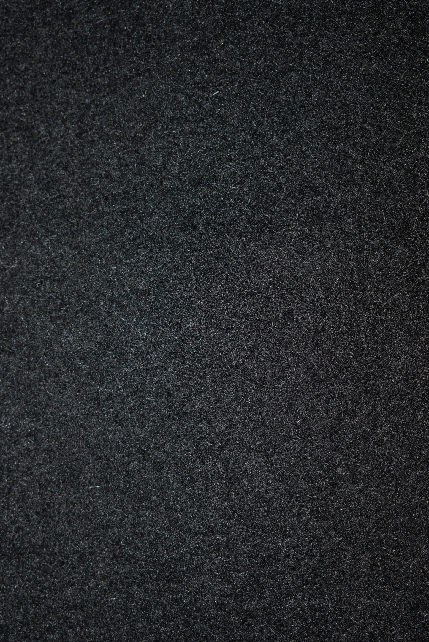 Felted Wool Coating - Black