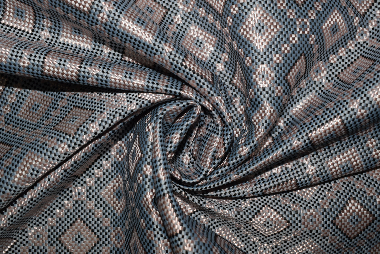 Mosiac Diamond - Pink & Grey