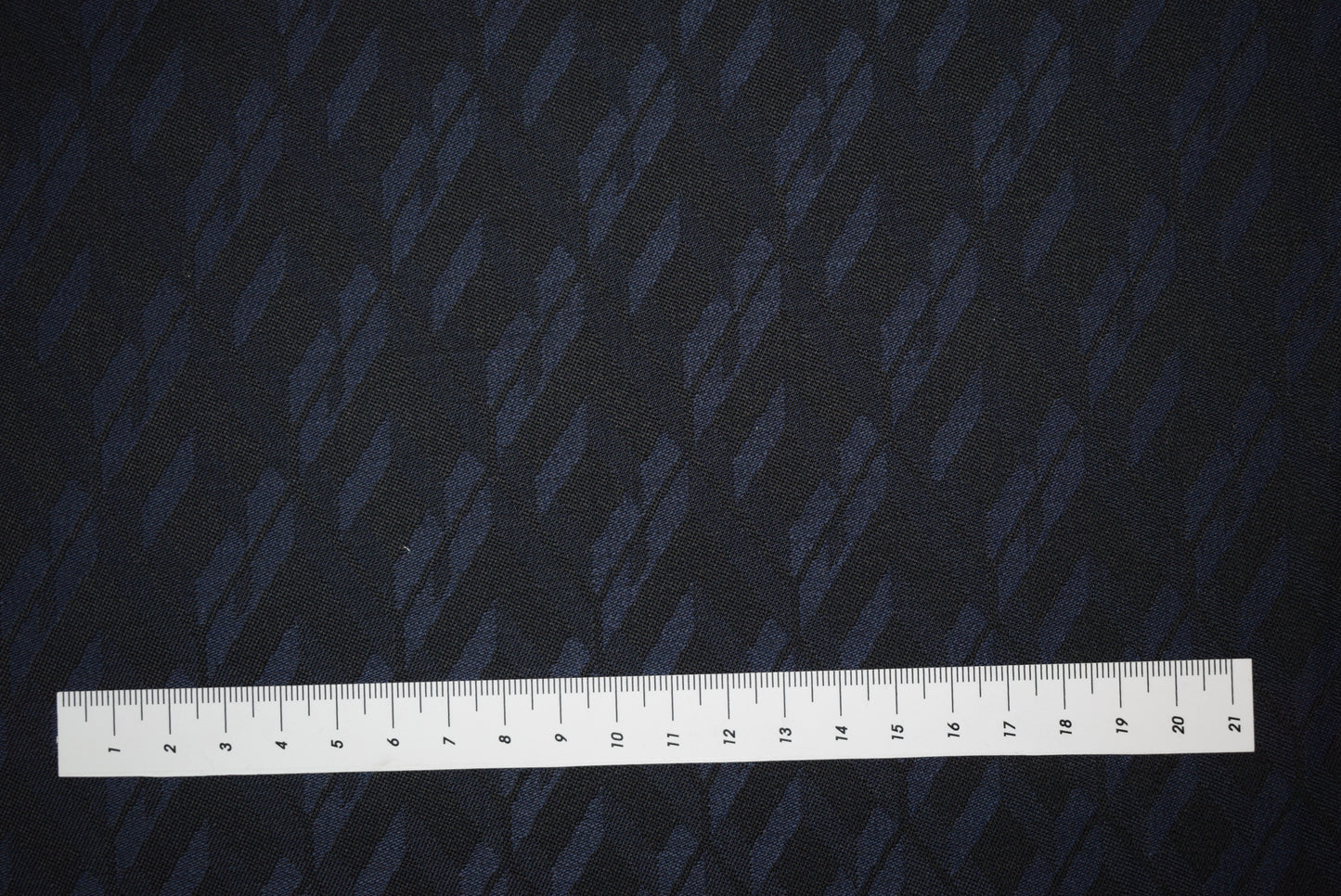 Navy Geometric Jacquard