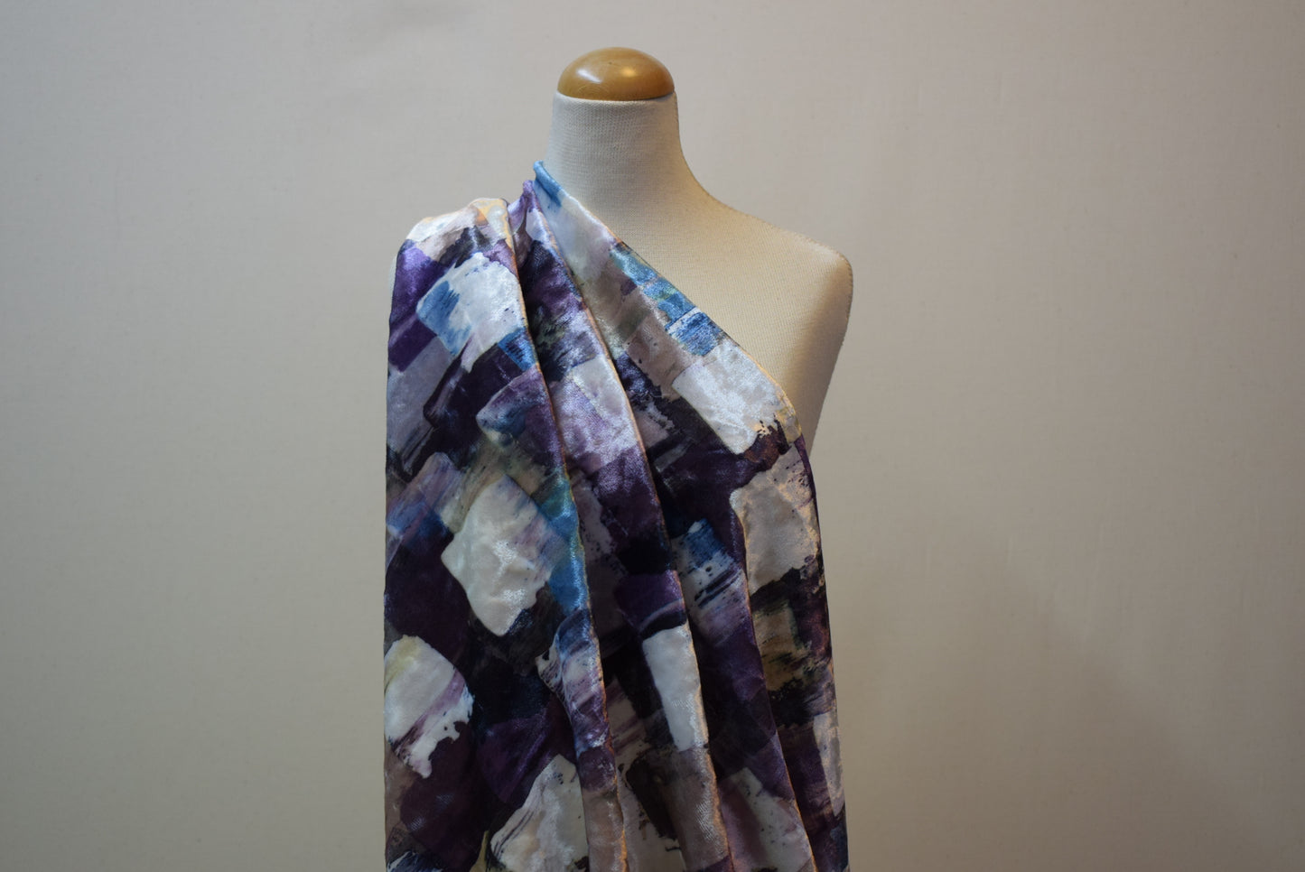 'Palette' Stretch Panné Velvet