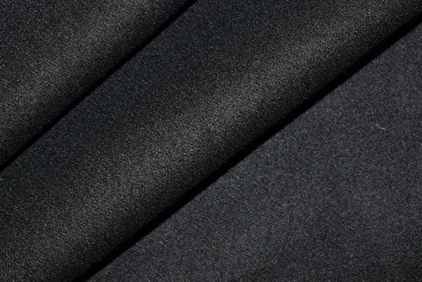 'Felted' Jacketing - Black