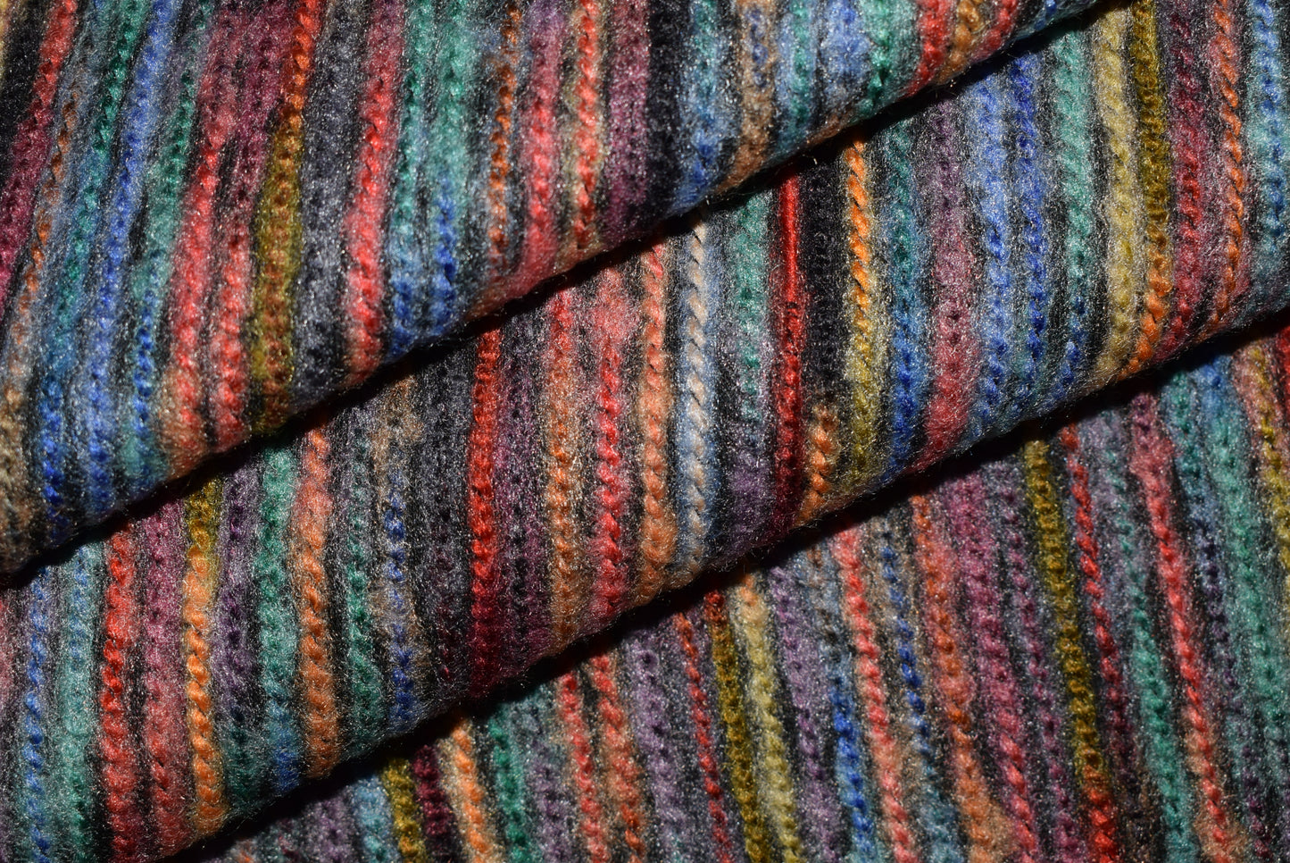 'Inca' Felted Embroidery - Orange