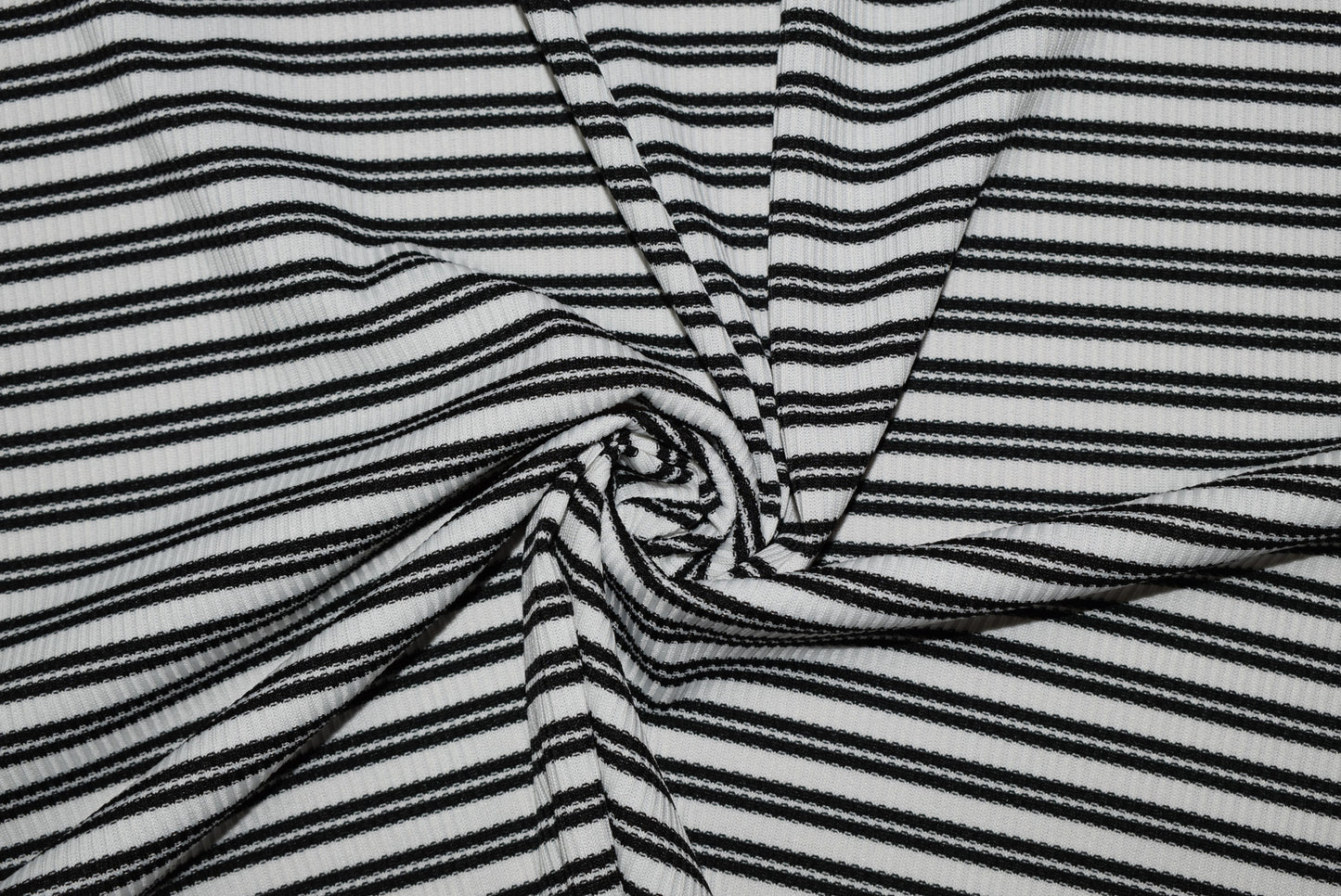 Double Stripe Ribbed Jersey