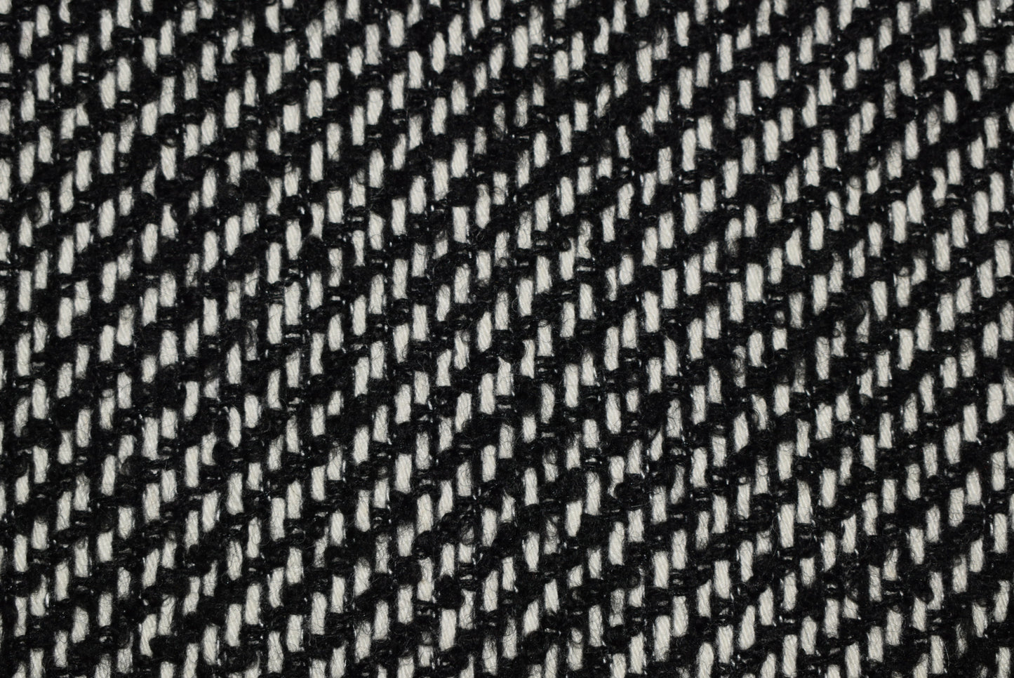 Black & White Reverse Tweed
