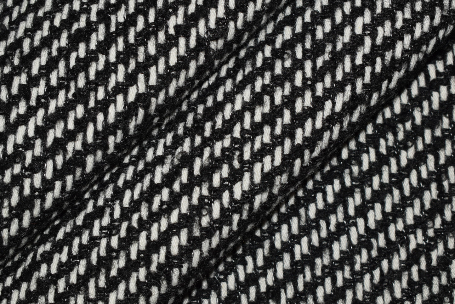 Black & White Reverse Tweed