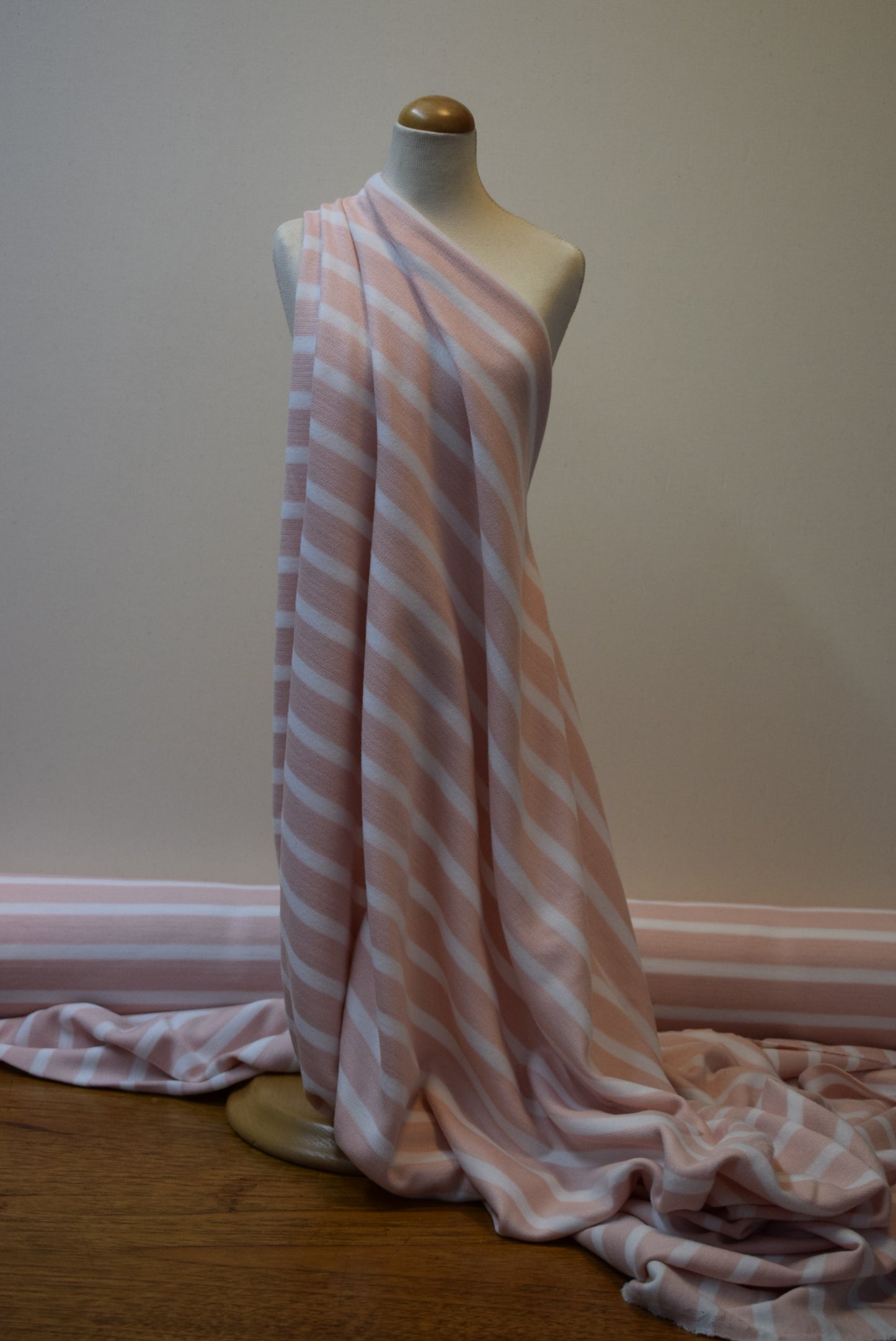 Pale Coral Stripe Jersey