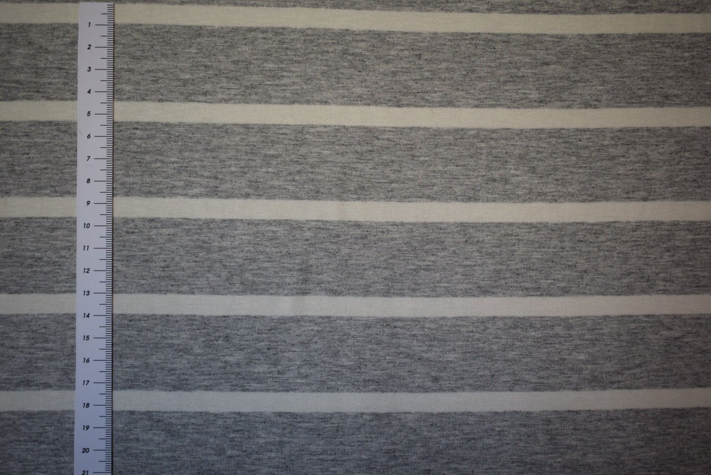 Grey & White Stripe Jersey