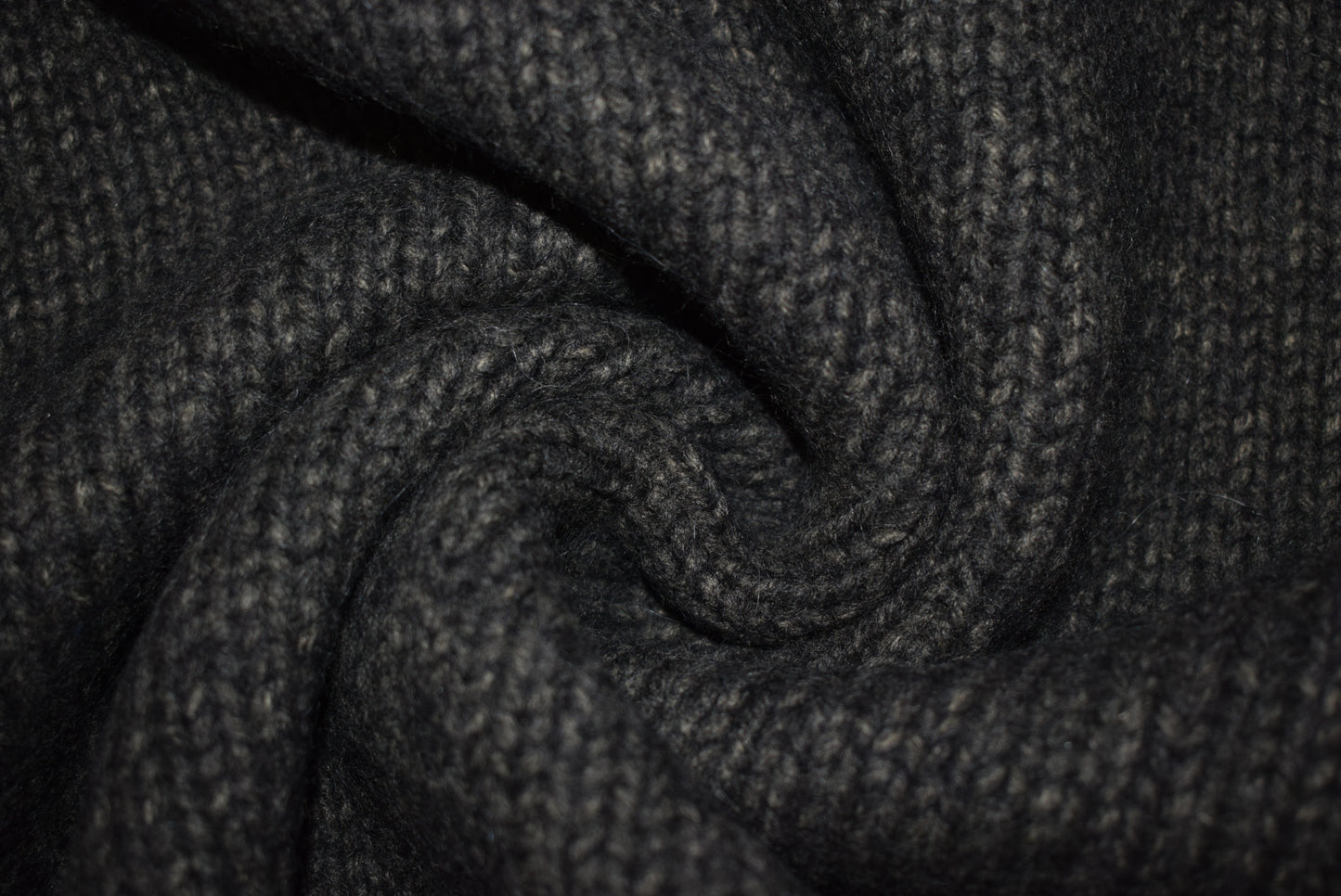 Rib Knit with Liner - Grey