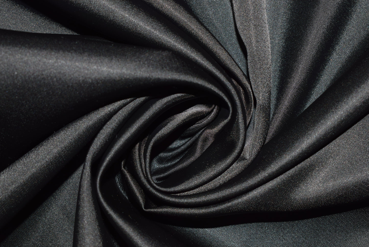 Silk Mix Princess Satin - Black