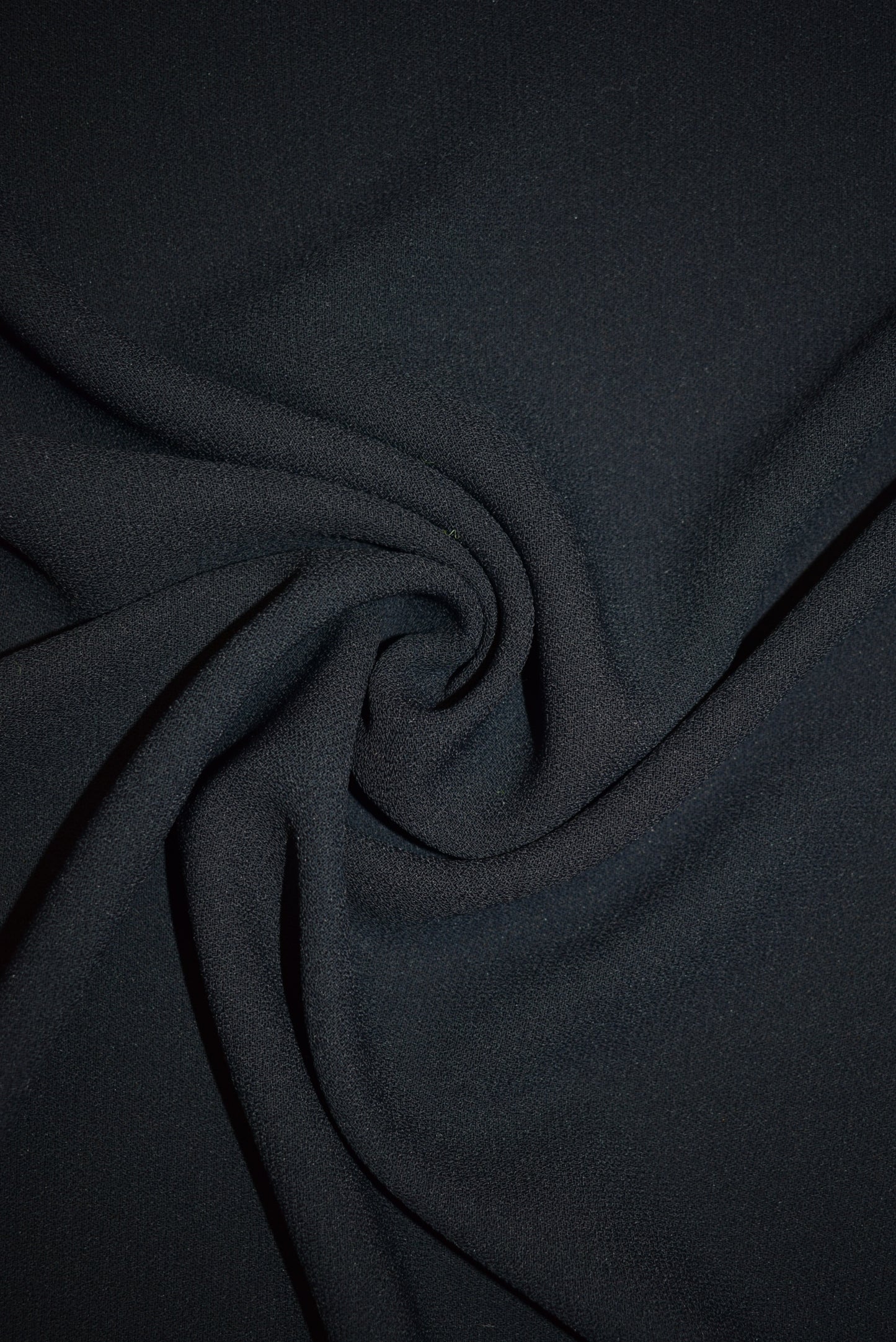 Navy Heavy Georgette