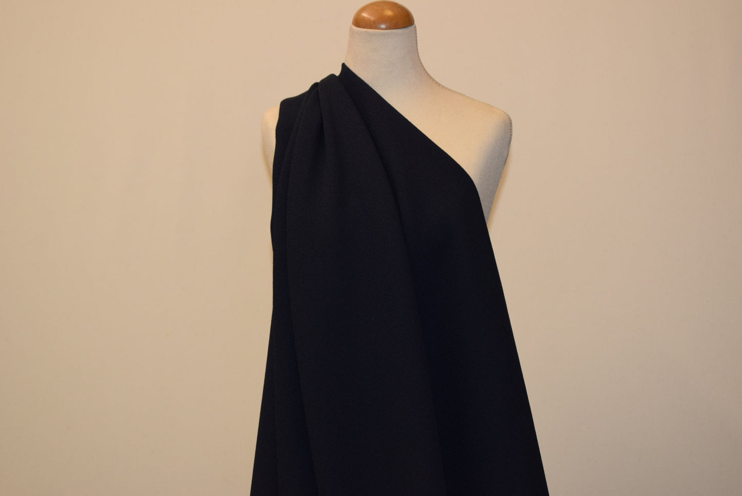 Navy Heavy Georgette