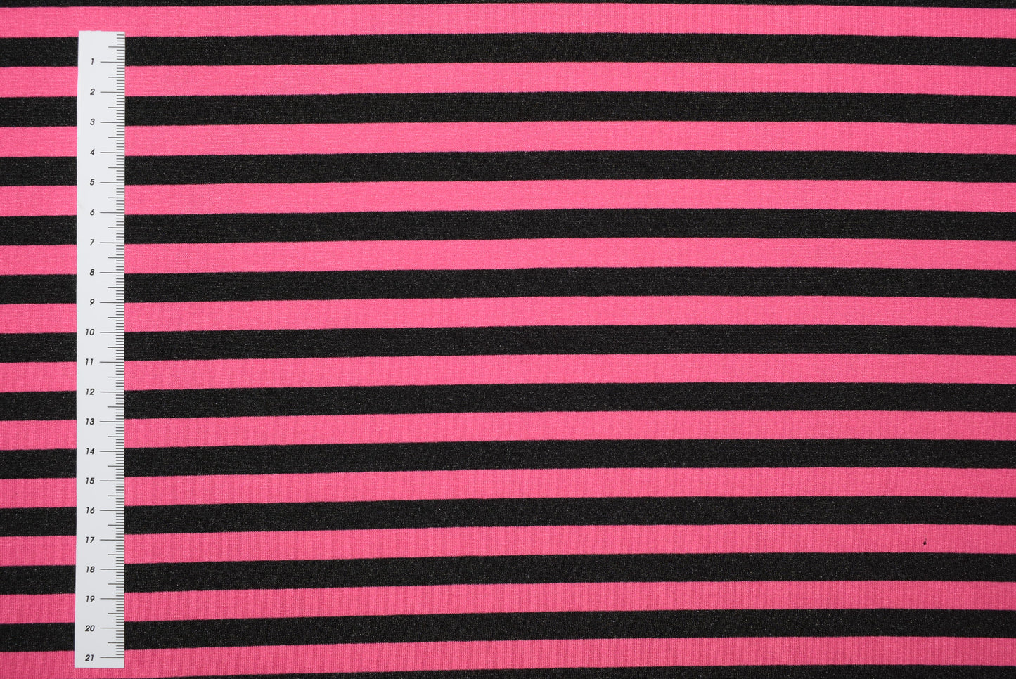 Cerise/Black Striped Jersey