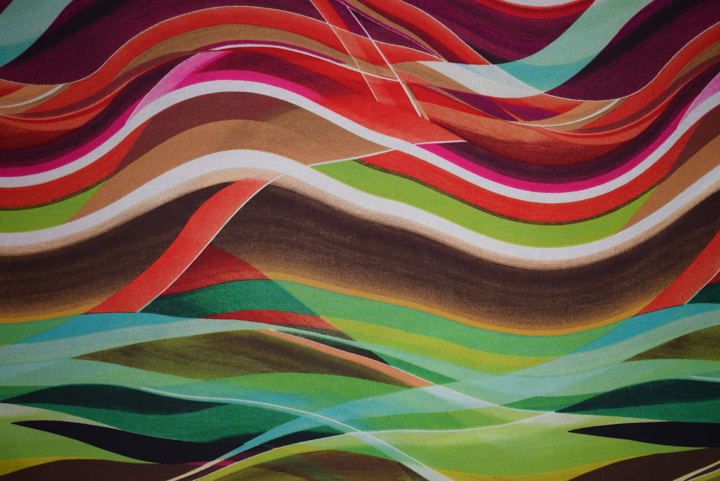 'Colour Motion' Chiffon