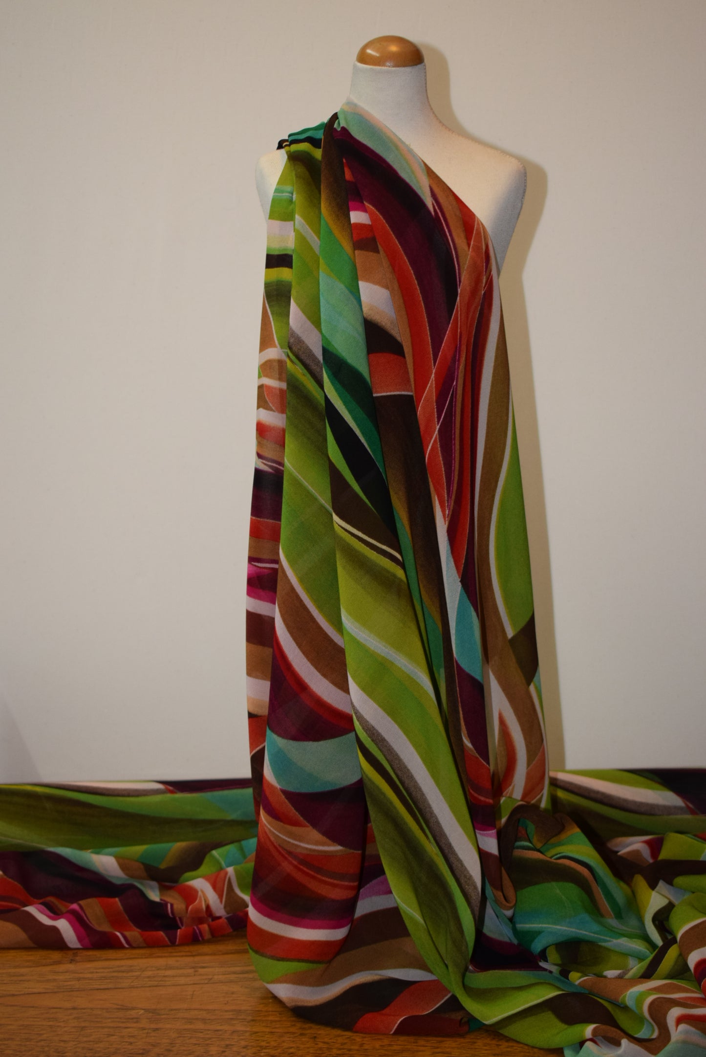'Colour Motion' Chiffon