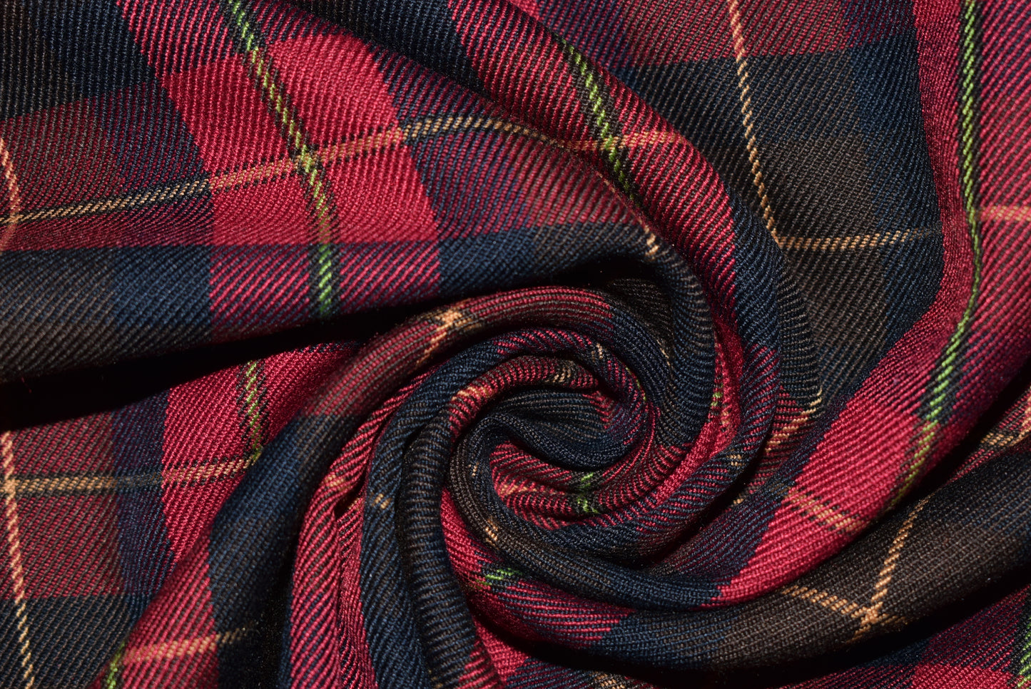 Tartan Check - Wine/Brown