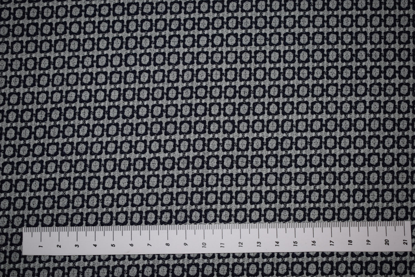 Navy Stretch Tweed