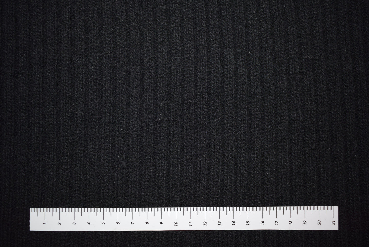 Rib Knit - Black