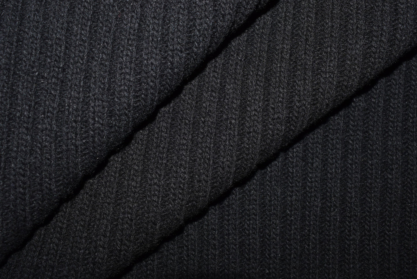 Rib Knit - Black