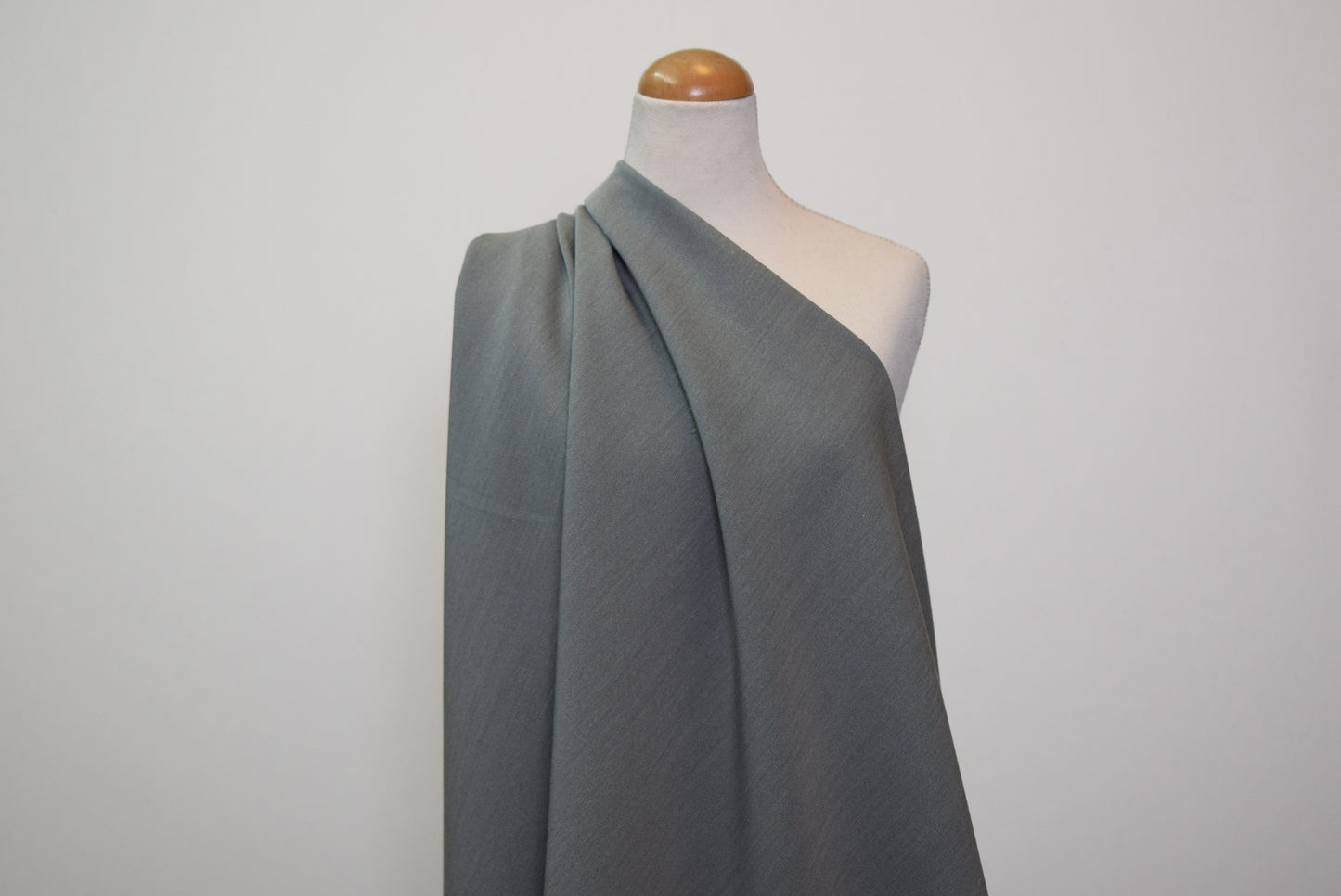 'Waterfall' Washable Suiting - Slate
