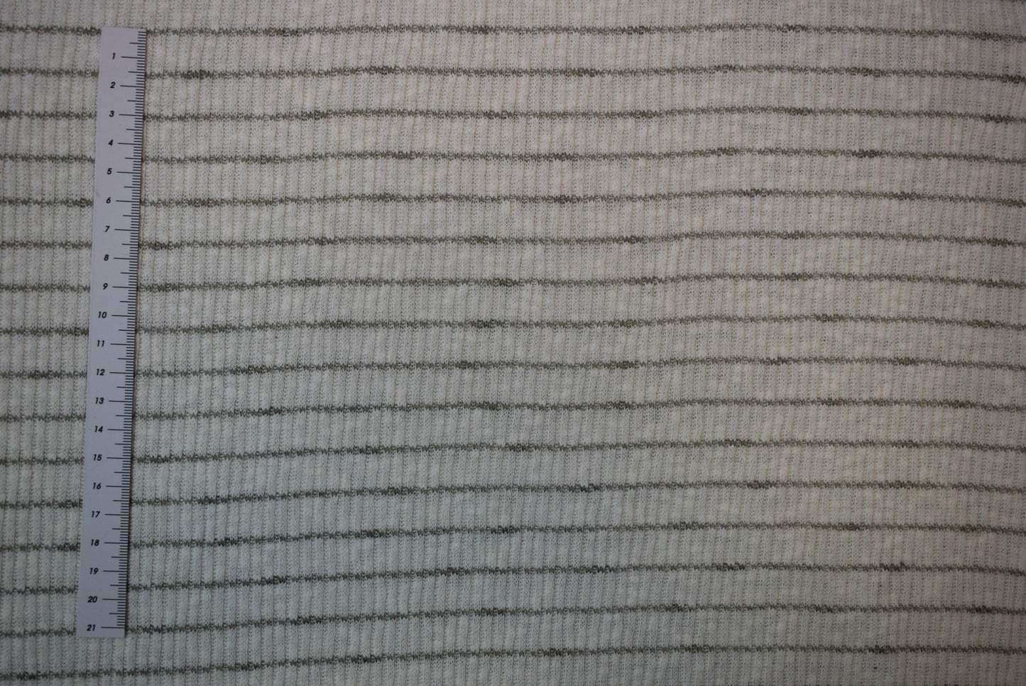 Striped Marl Rib Knit