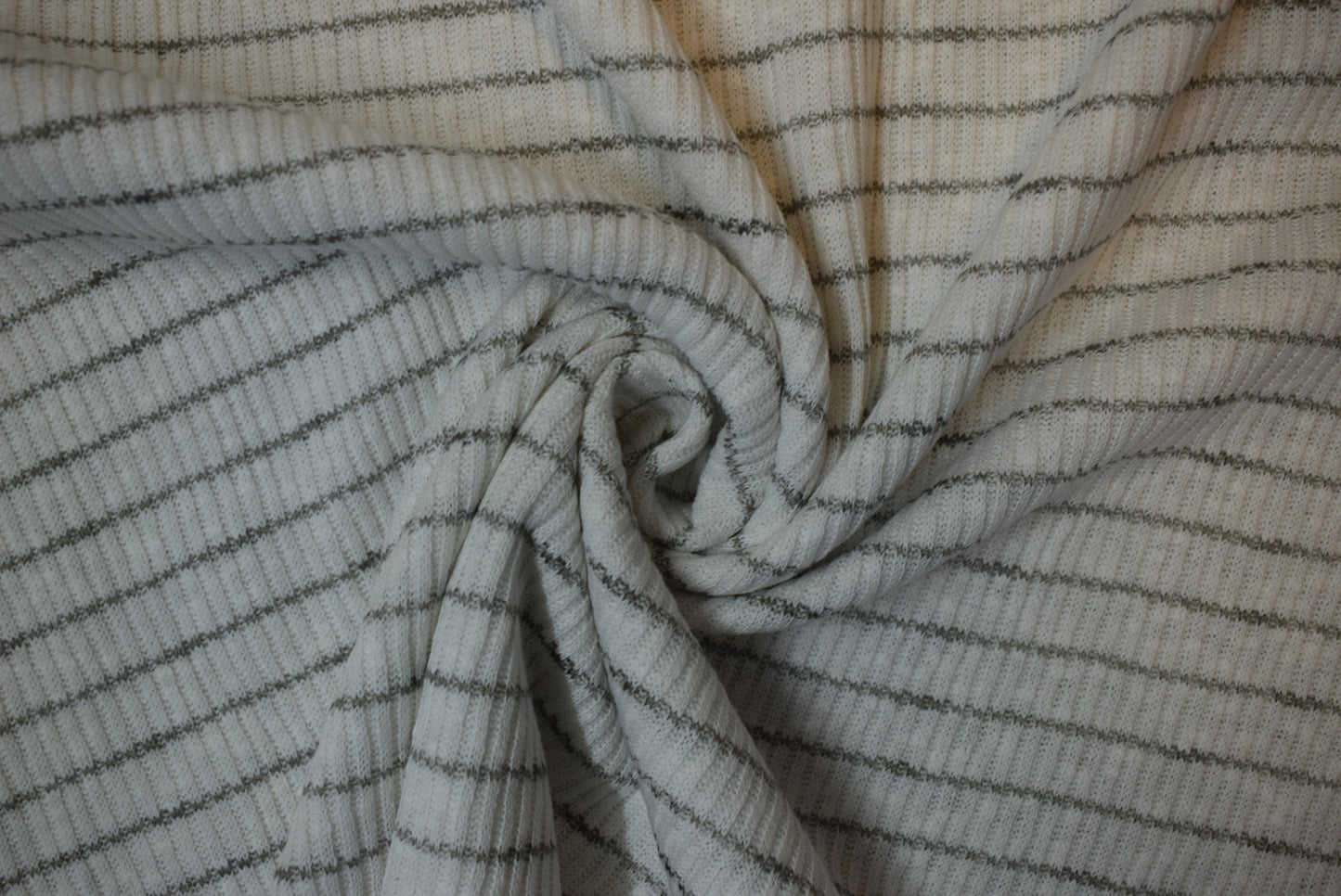 Striped Marl Rib Knit