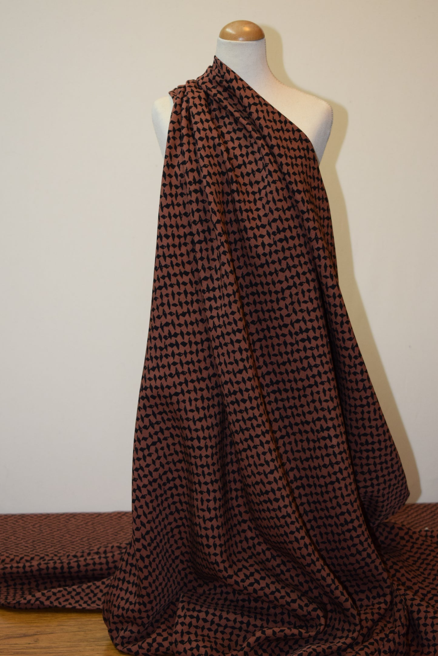 Diamond Twill Print - Pecan