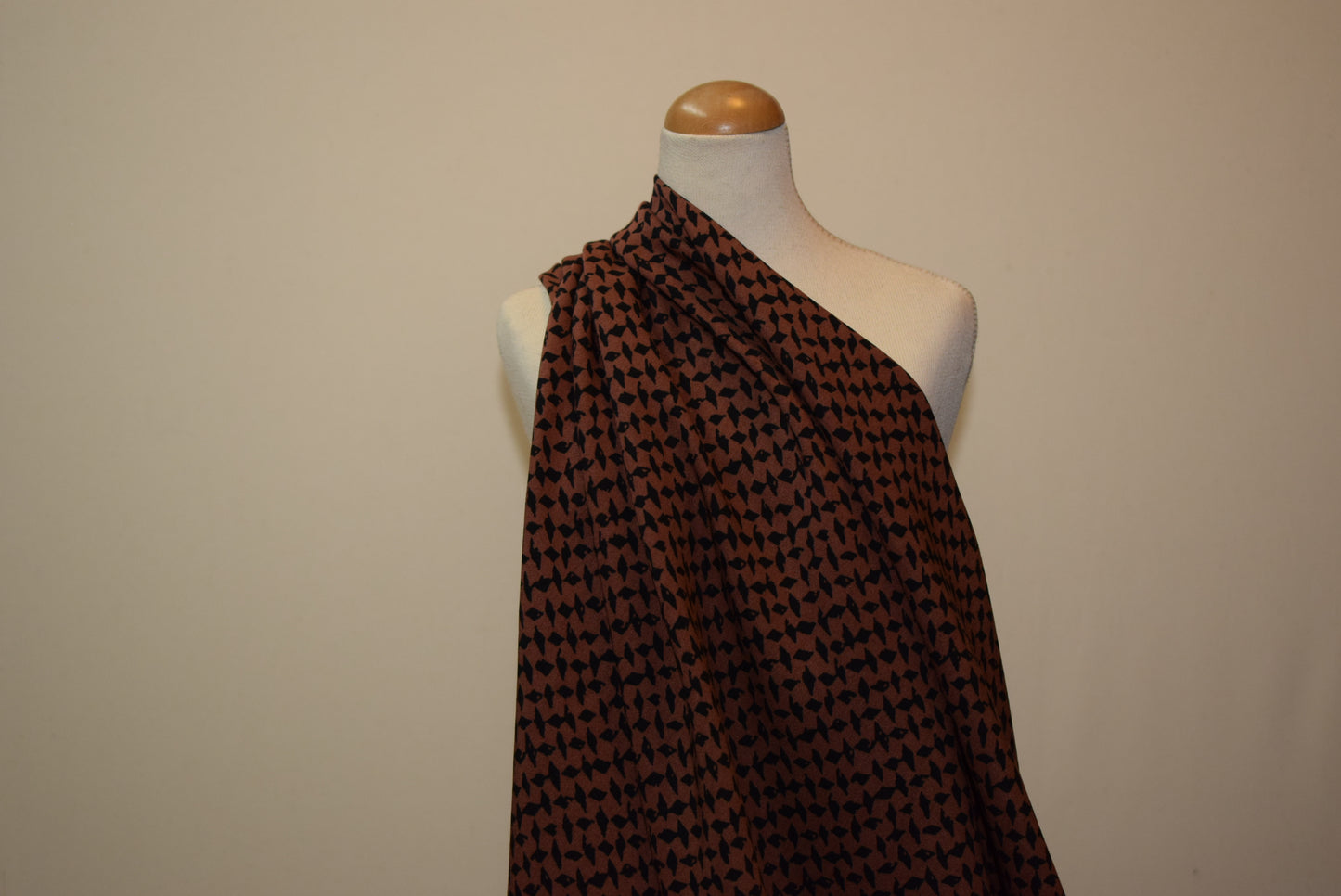 Diamond Twill Print - Pecan