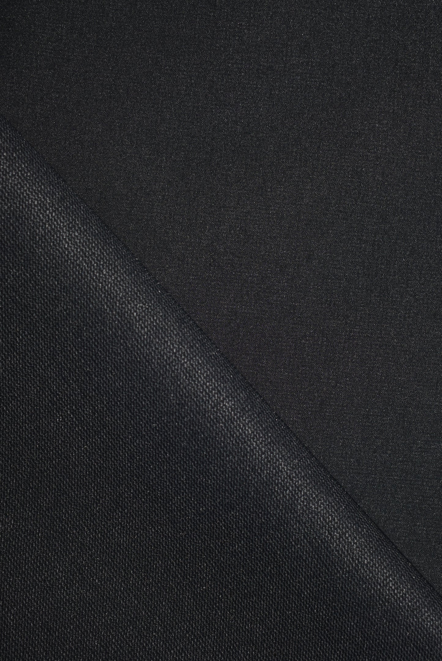Black 2-Way Stretch Sports Knit