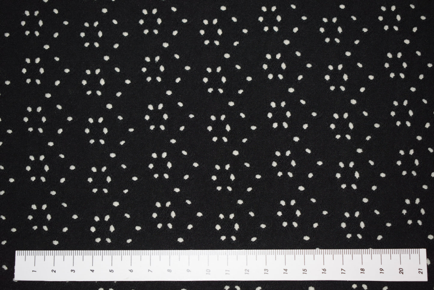 'Eyelet' Jersey - Black