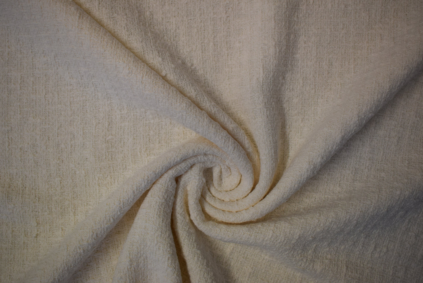 Winter White Bouclé Tweed