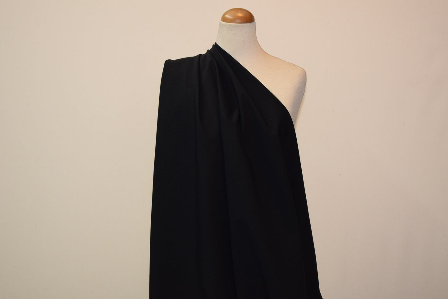Black 2-Way Stretch Sports Knit