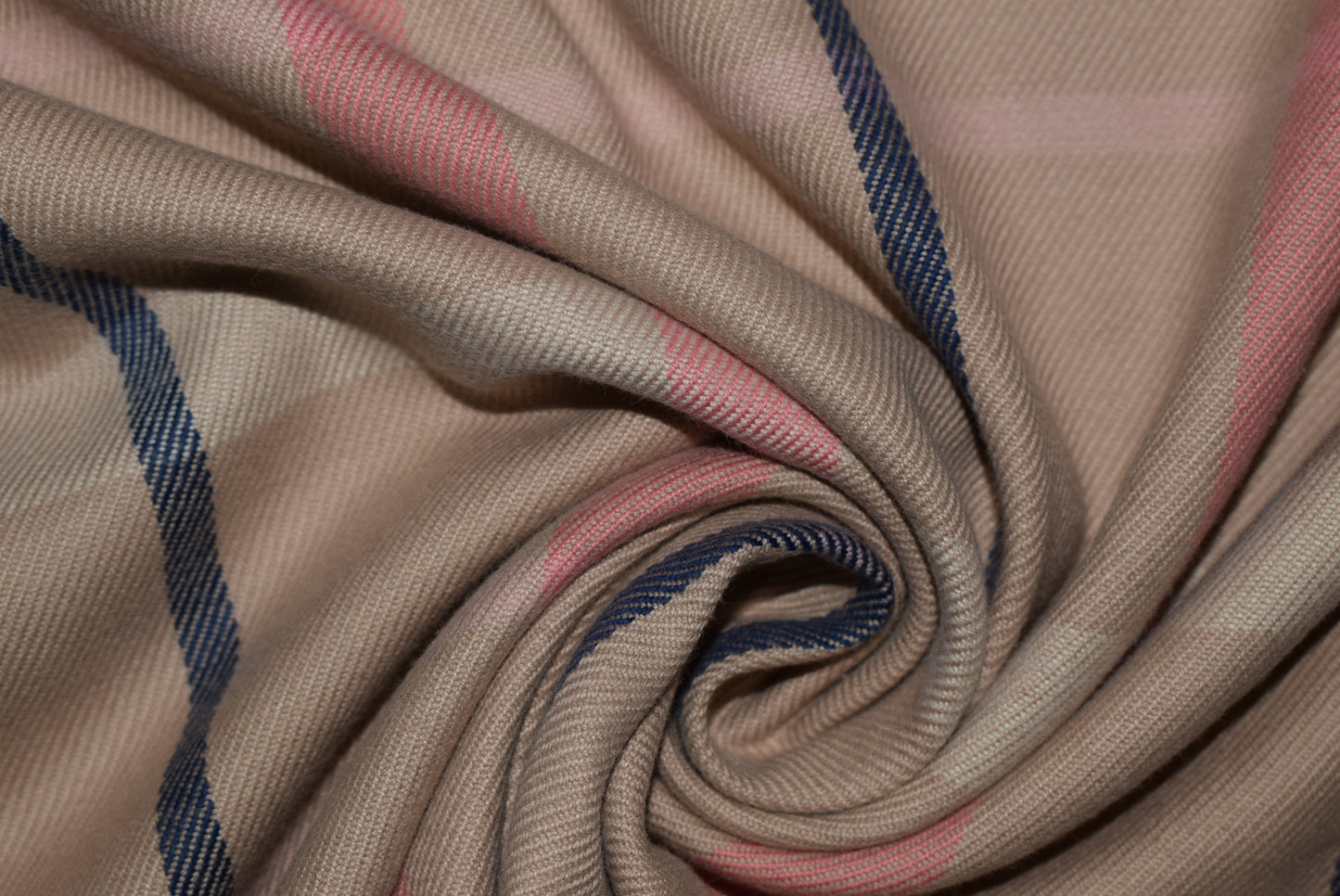 Pink/Blue/Sand Twill Check