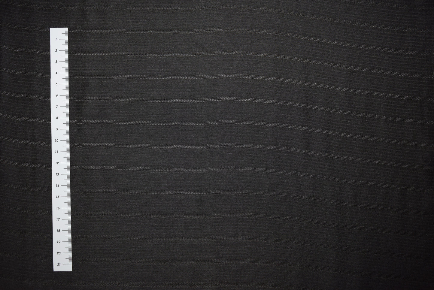 Dark Brown Leno Stripe