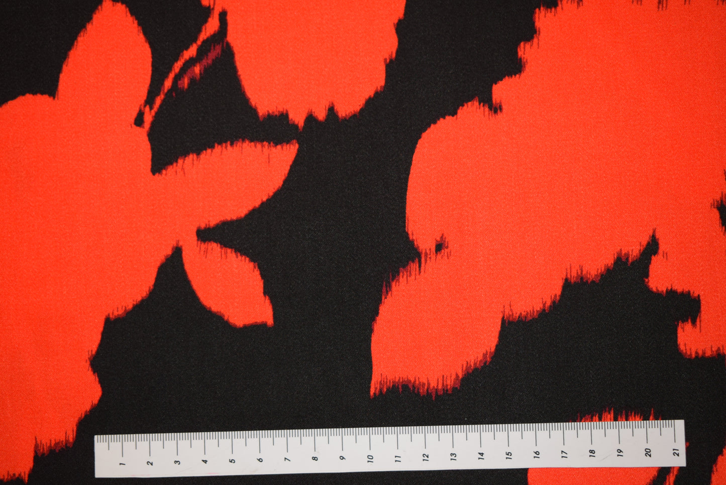 Red & Black Shadow Print