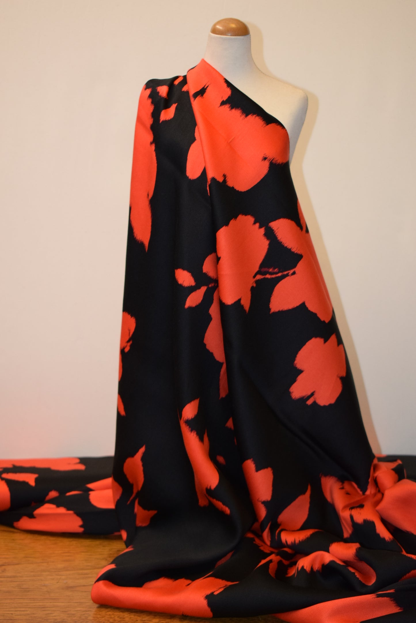 Red & Black Shadow Print